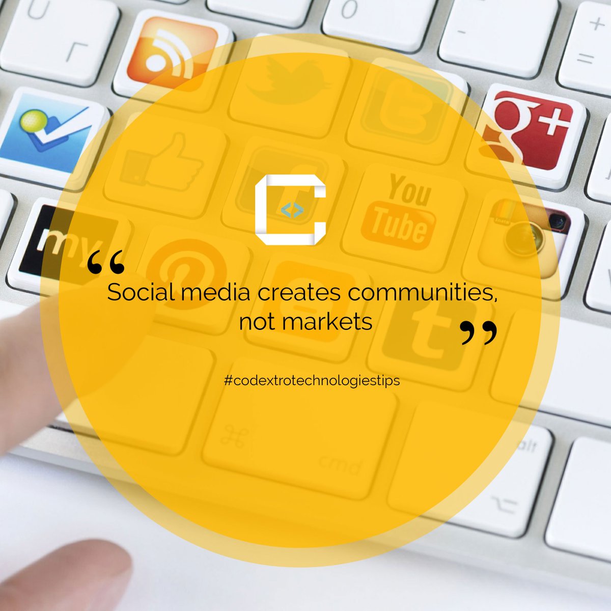 CodextroT's tweet photo. The Power of Social Media
#codextrotechnologies #codextrotechnologiestips #socialmediamarketing https://t.co/EuV8X9vYZz