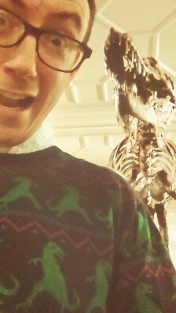 #DinoSelfie @McrMuseum @paleomanchester #EgyptologistsLoveDinosaursToo