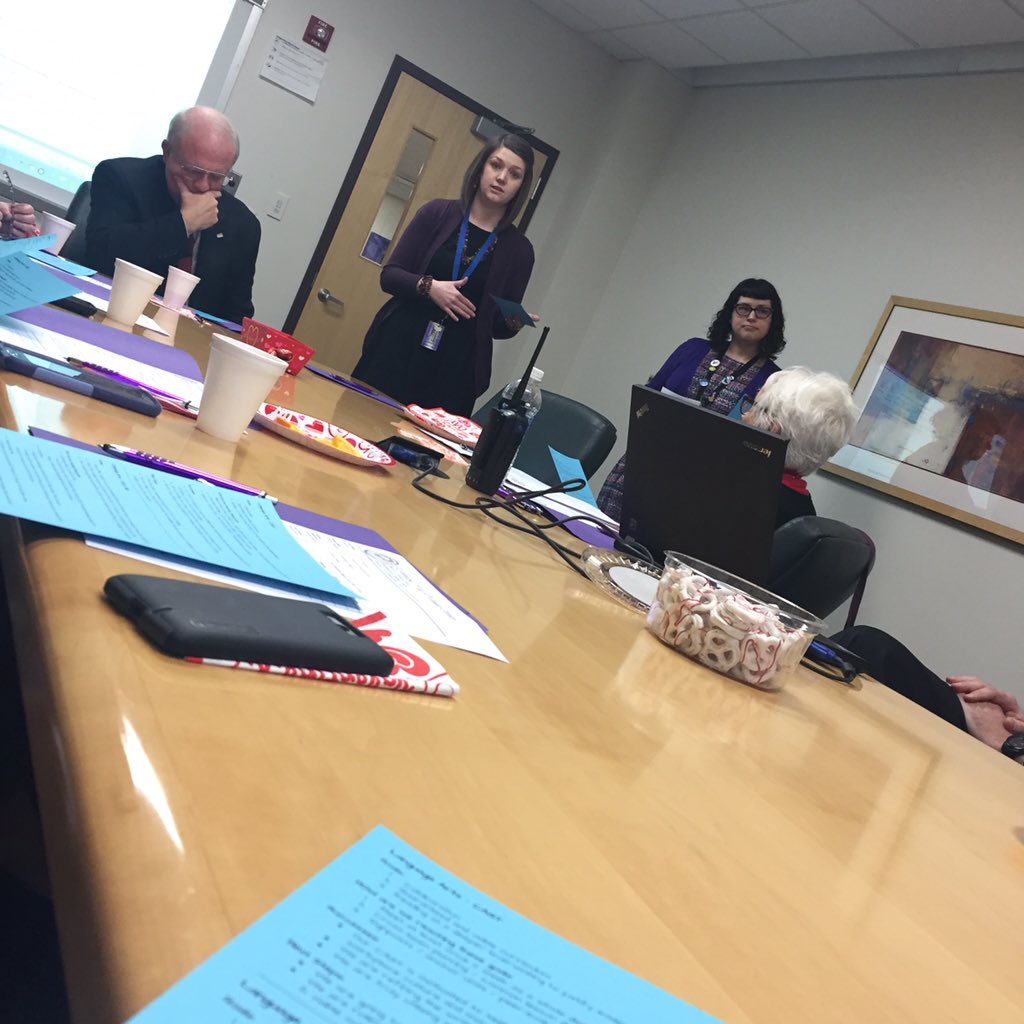 StegCIA's tweet photo. Language arts leadership @LHCWilson @mrsbullerman @anneolsonbell #wearewayne #SBvisit #titleI https://t.co/78Z0BbtgdT