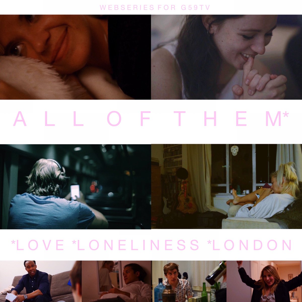 G59TV's tweet photo. 'All of Them' coming soon the definitive guide to #Love #Loneliness #London music @fiveteeth coming soon @NOWNESS https://t.co/0XT0TX5UTE