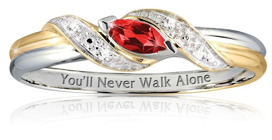Liverpool fc wedding rings sale