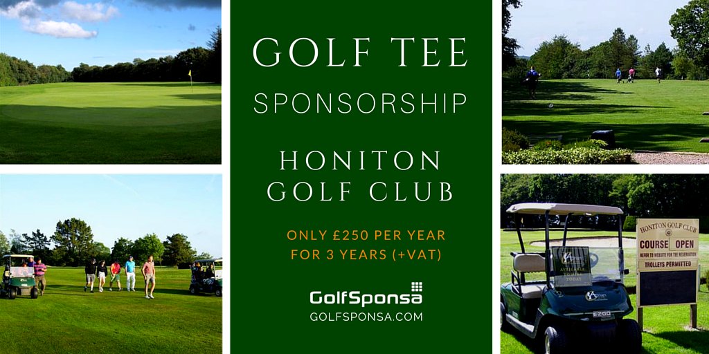 GolfSponsa's tweet image. DRIVE YOUR #UKBIZ in #Devon #TeeSponsorship offers @golfsponsa