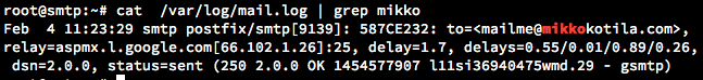 rblwatcher's tweet photo. @mikkokotila logs of my reply this morning, as you can see the mail was accepted by your email provider. https://t.co/ZkAytbut3r