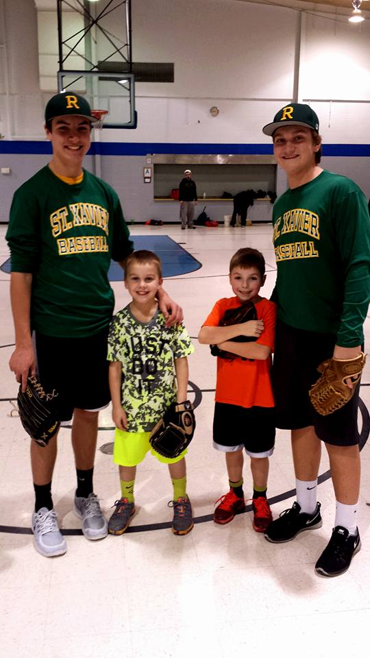 gtownballpark's tweet photo. Special thanks to Coach Porta, his staff &amp; the St. X Baseball players for such a great night! #germantownbaseball https://t.co/GyLpEbKk4B