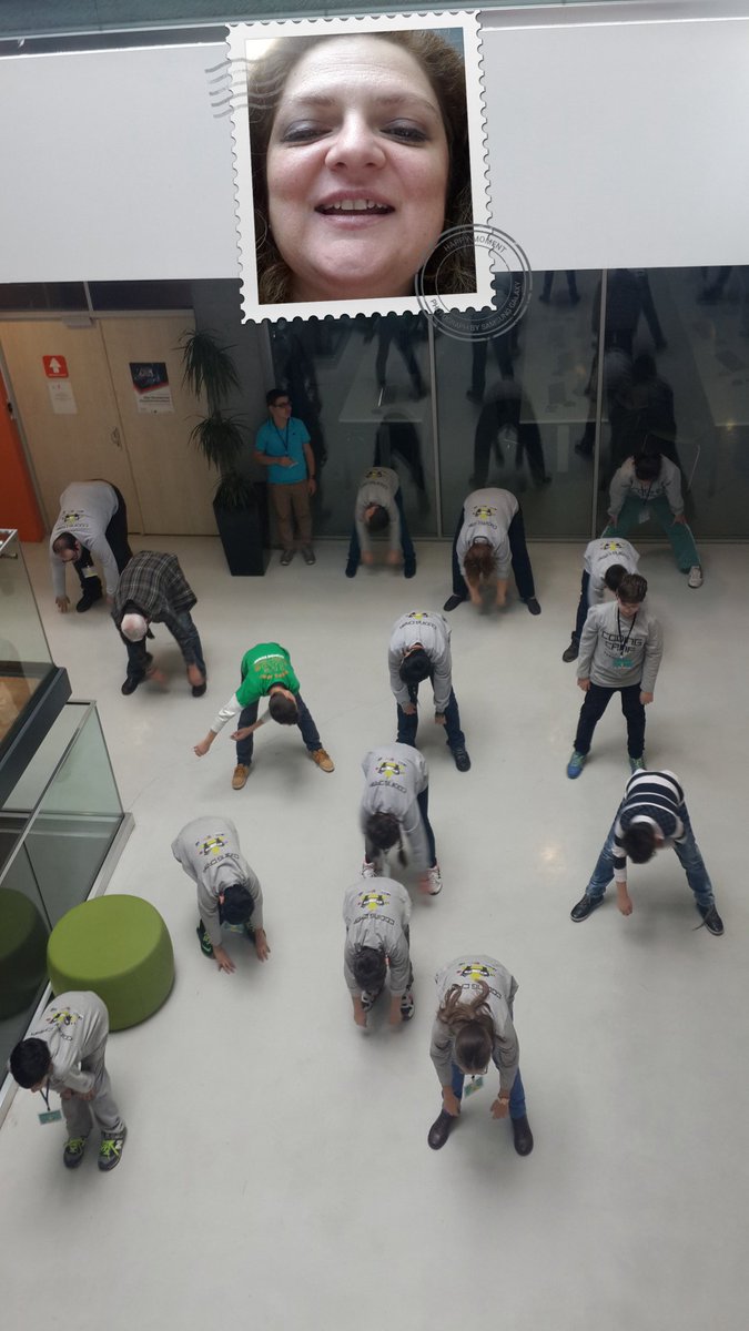 CoderdojoTurkey's tweet image. How about some ninja yoga at the break? :) #codingcampistanbul  @coderdojotm @CoderDojo @nesenyucel @peter0shea