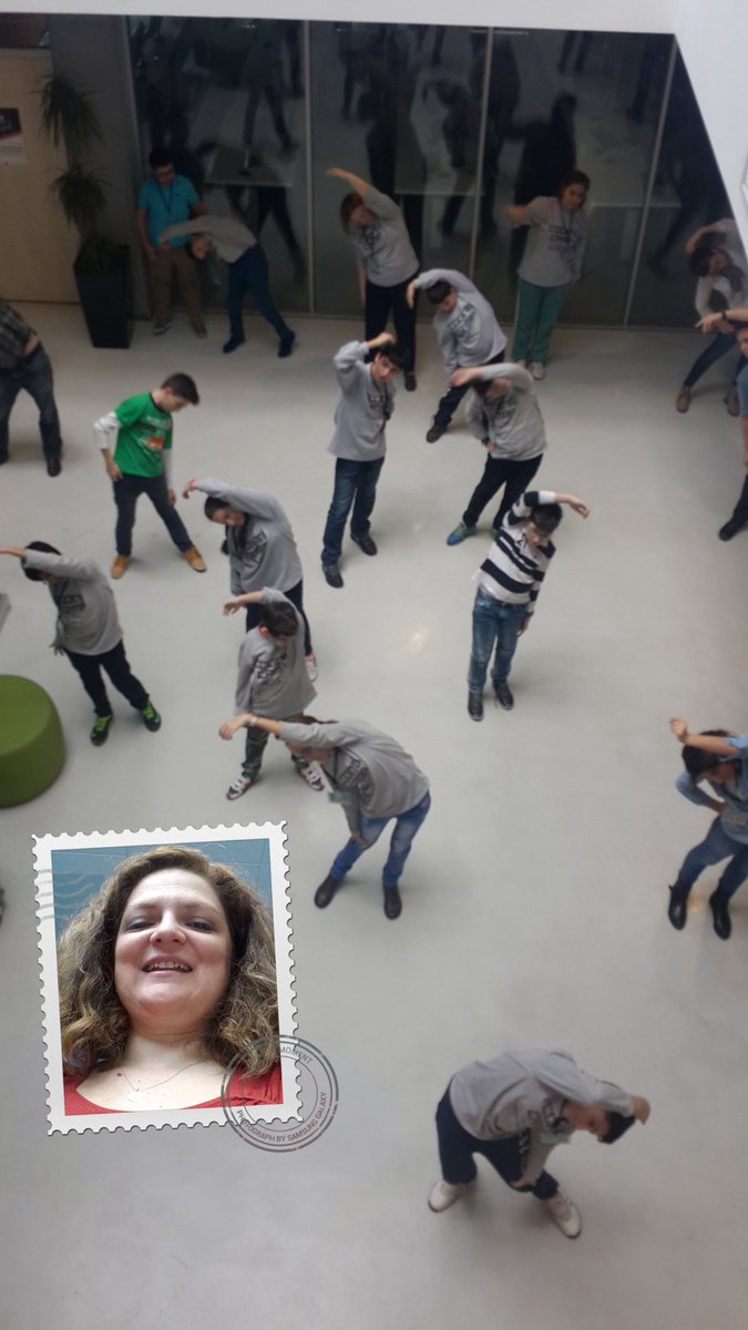 CoderdojoTurkey's tweet image. How about some ninja yoga at the break? :) #codingcampistanbul  @coderdojotm @CoderDojo @nesenyucel @peter0shea