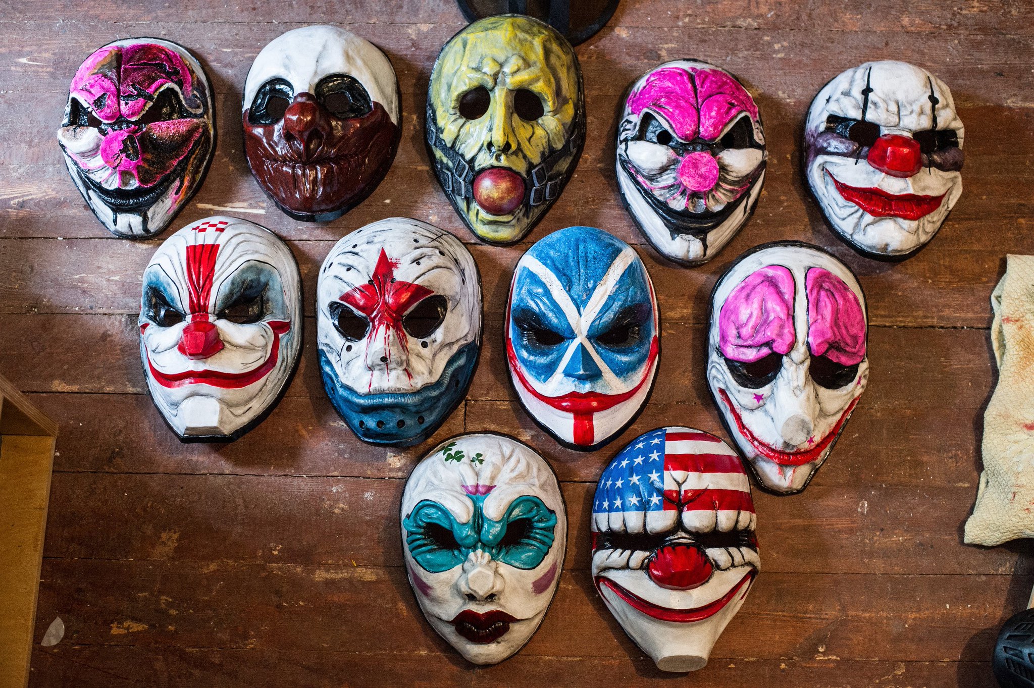 All achievement masks payday 2 фото 57