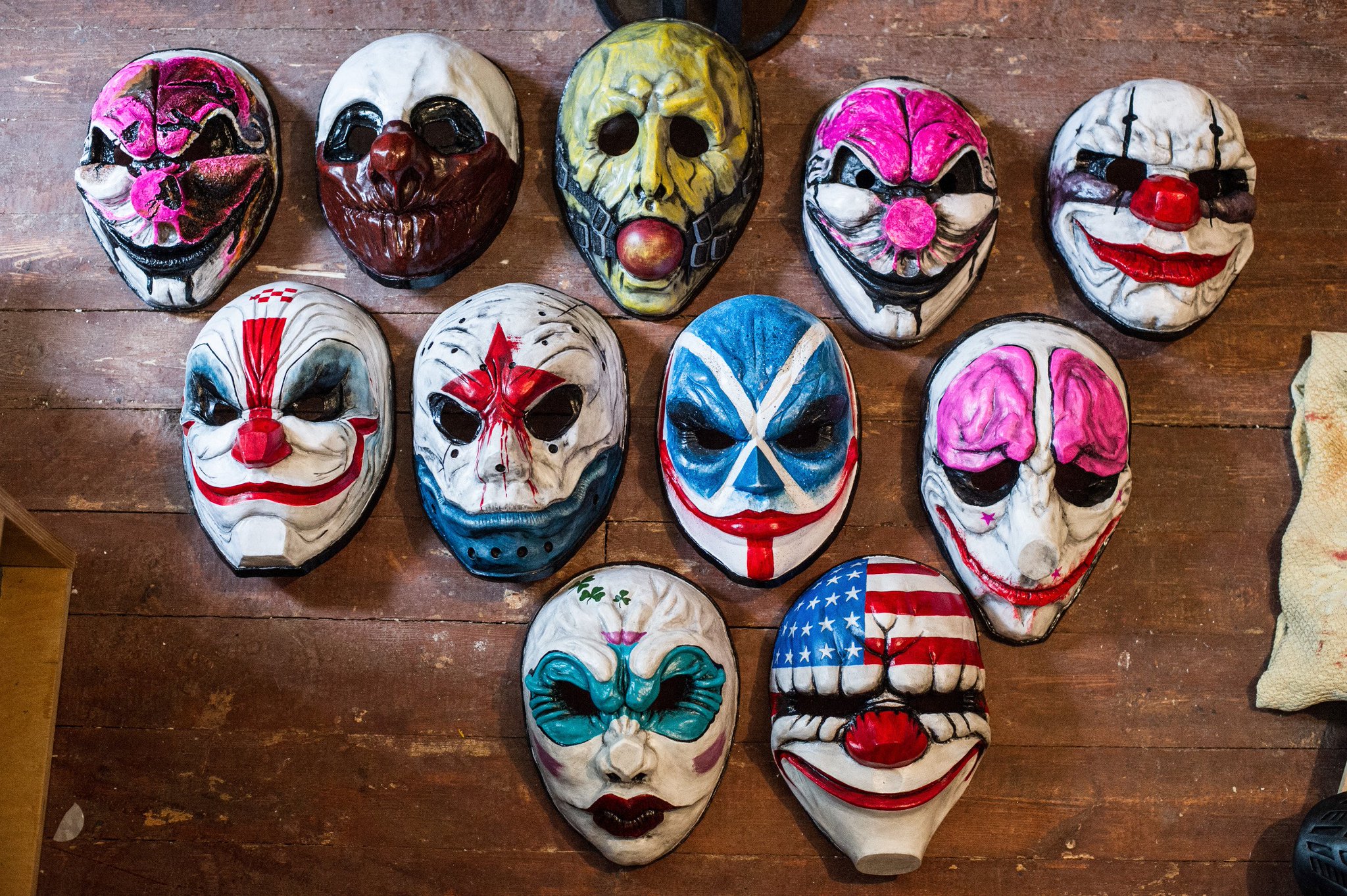 Alexander on Twitter: "Payday masks @OVERKILL_TM #PAYDAY2 #dallas #