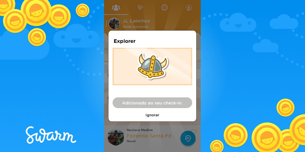 Eu acabei de desbloquear o adesivo Explorer no <a href="/Swarmapp/">Swarm by Foursquare</a>!
swarmapp.com/user/153591416…