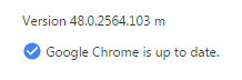 Chrome 48.0.2564.103 m update available. Resolves regression in 48.0.2564.97 m that effected #XPages / dojo loader