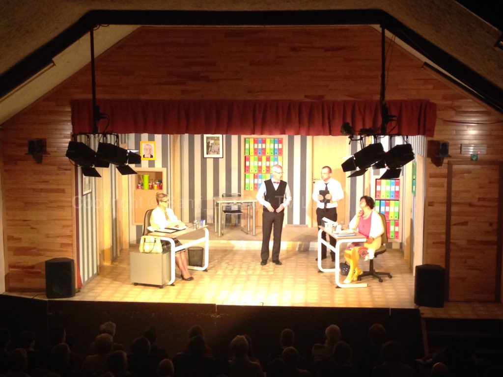 Sami_Boudou's tweet image. Le cercle St André à #Ochamps #Libin, petit temple du théâtre amateur depuis près d'un siècle
