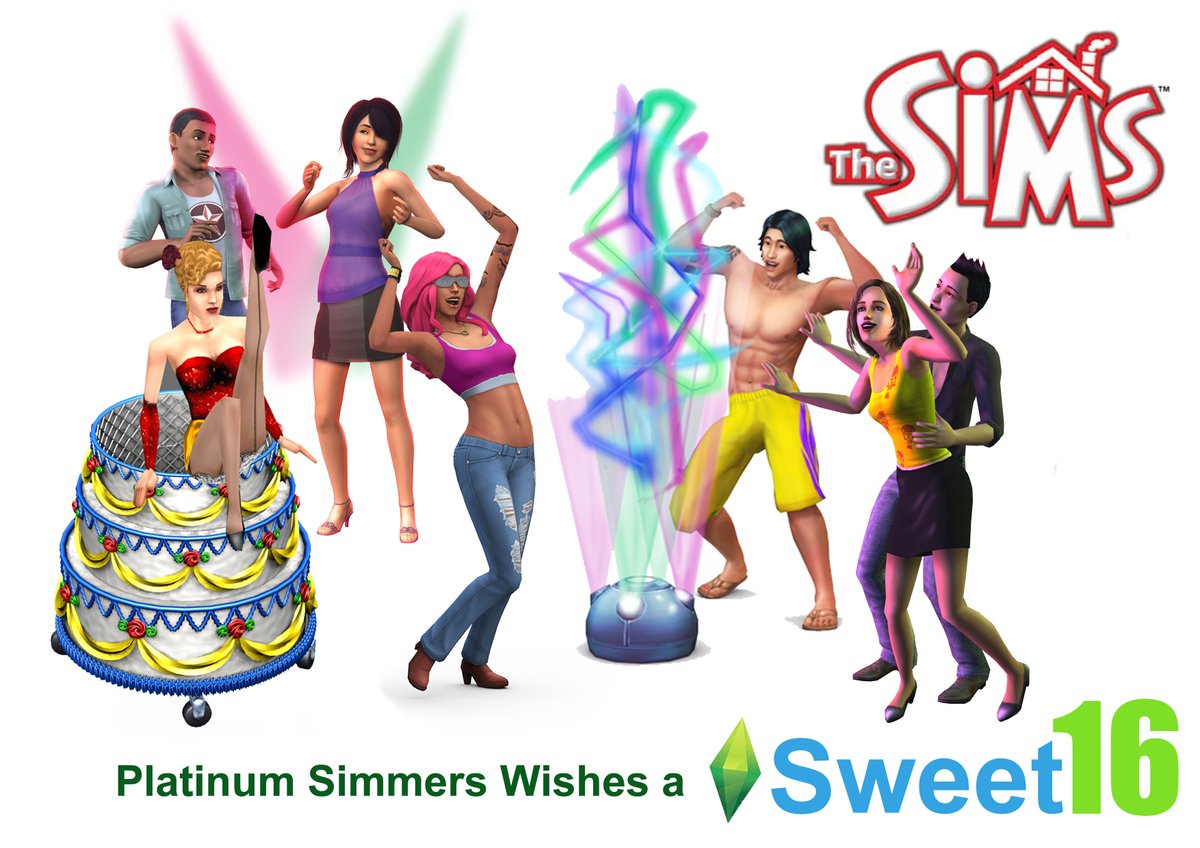 platpixelsquad's tweet image. Happy Sweet Sixteen @TheSims!  platinumsimmers.com/articles/the-s…