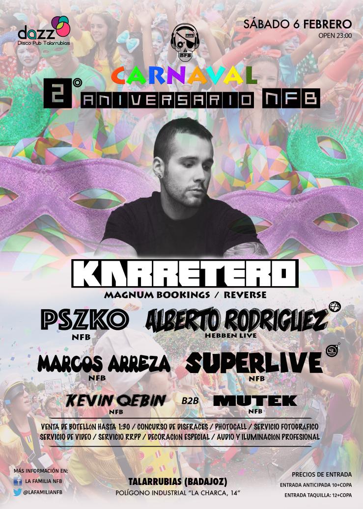 ÚLTIMO SORTEO INTRO GRATIS
Segundo Aniversario NFB
<a href="/dazzdisco/">dazz</a>
Talarrubias (BADAJOZ)
#RT y SUERTE