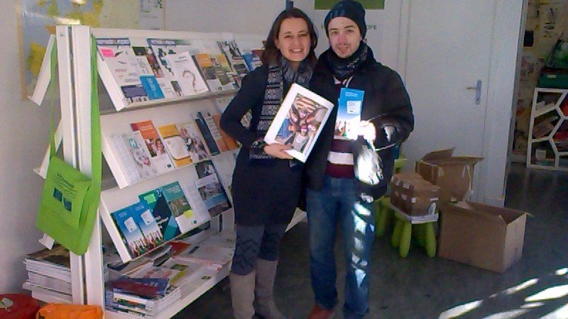 Il Centro #IG8Plus di #Capranica oggi in festa per salutare ns primo utente in partenza grazie al programma #EU #EVS