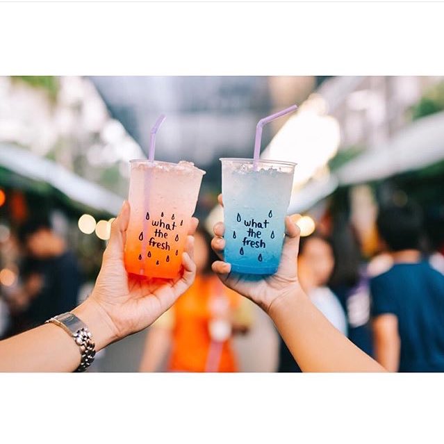 เกษตรแฟร์ มีอิตาเลี่ยนโซดา 20บาท 7สีก็20บาทน้า "WTF" บูธ67 โซนนิสิต หน้าKU HOME ❤️❤️ ปล.พรุ่งนี้ไปขายเองละ มาเจอกัน