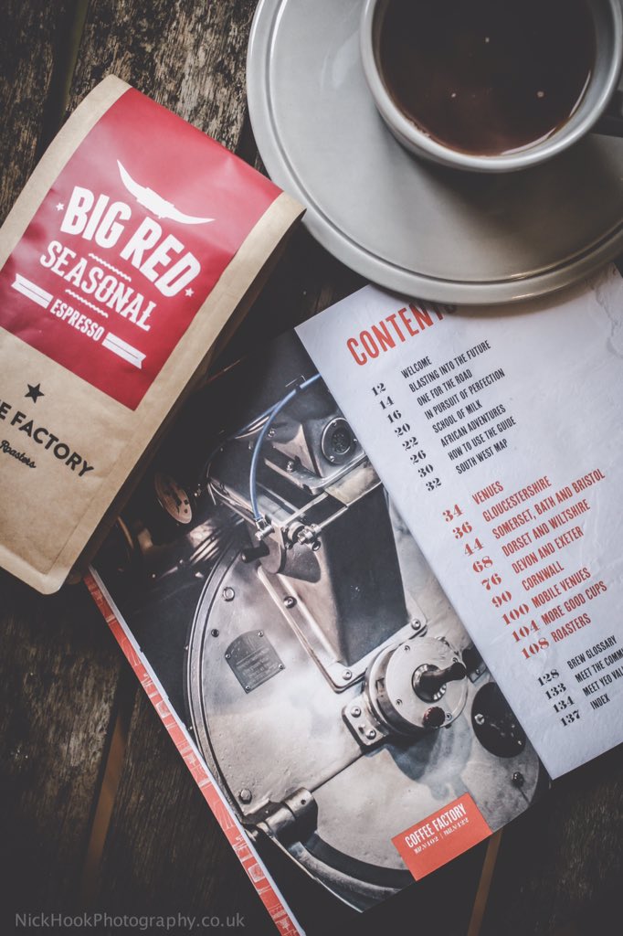 NickMrnhook's tweet image. Thanks for the excellent coffee @Coffee_Factory great to see my images in South west coffee guide No2 @food_mag 👍