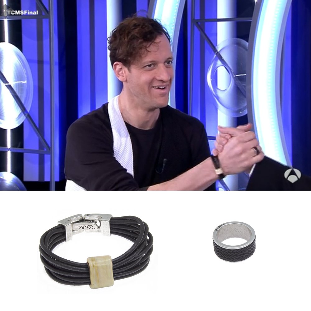 El magnifico <a href="/edusotomoreno/">Edu Soto Moreno</a> tuvo el detalle de ponerse nuestros regalitos para la gran final de #Tcms ¡Mil gracias!