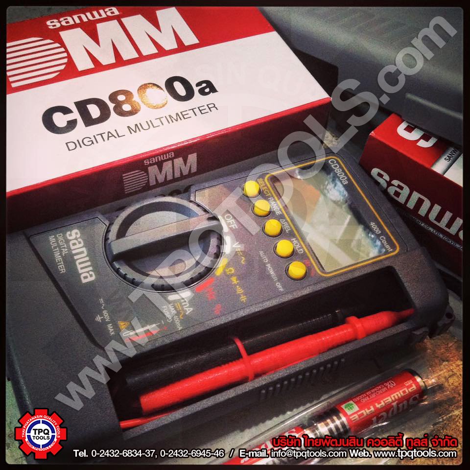TPQ_TOOLS's tweet photo. TPQ TOOLS รวมเครื่องมือวัด https://t.co/wAX5XTLj5g ✉️ info@tpqtools.com #tool #sanwa #cd800a #digital #multimeter https://t.co/LVdj4wnWOy