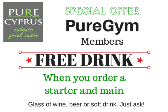 Pure Cyprus N4 (@purecyprusn4) on Twitter photo Calling all <a href="/Puregym_FINSPK/">PureGym_FINSPK</a> members! Here's a special offer for you for guilt-free refuelling. Calling all <a href="/Puregym_FINSPK/">PureGym_FINSPK</a> members! Here's a special offer for you for guilt-free refuelling.
