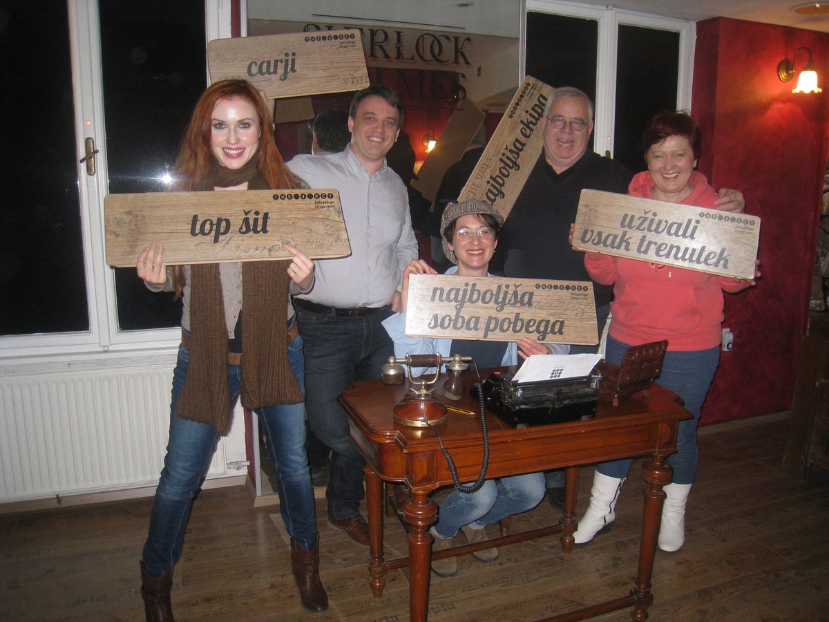 TheKeyEscape's tweet image. Obiskala nas je igralka @majamartina. Kako ji je šlo, preverite v nedeljo v oddaji Vikend paket na @rtvslo!