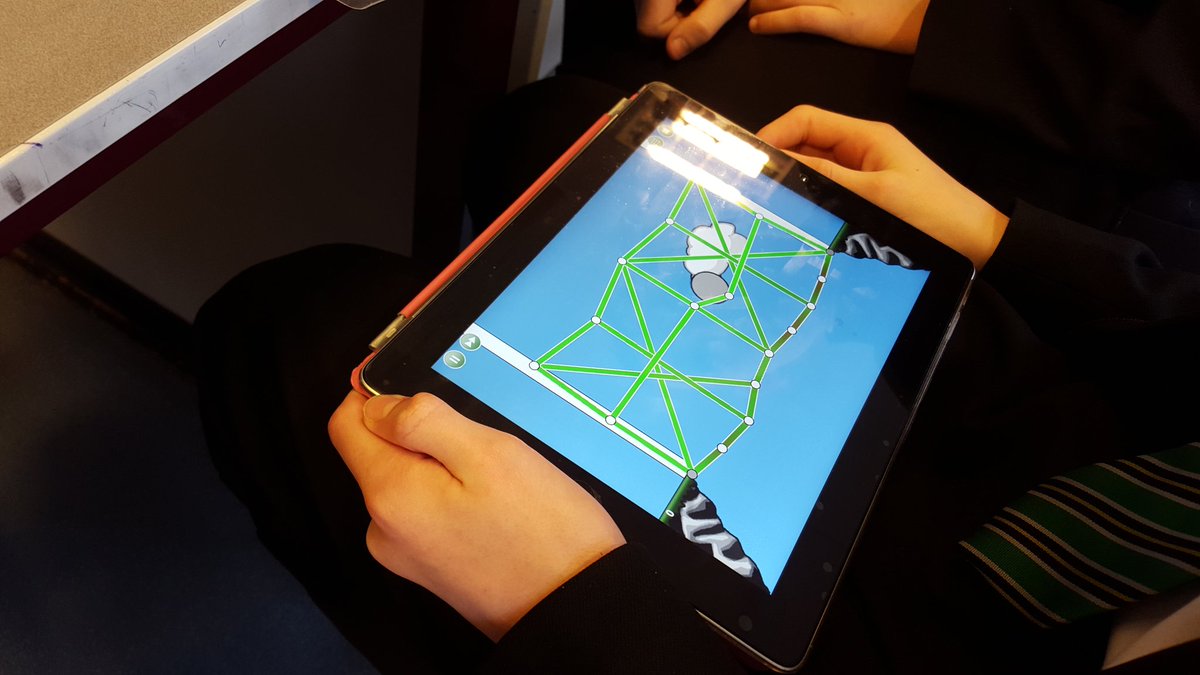 MosslandsSTEAM's tweet photo. Building bridges and testing strength using ipad apps with @bydesigngroup #steam #merseystem #mosslandssteamday https://t.co/YEO01WIXX5