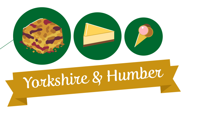 GoldenSyrupChef's tweet photo. Yorkshire and Humber's top three favourite desserts. 1) Fruit crumble 2) Cheesecake 3) Ice cream. https://t.co/U73VAnkl5h