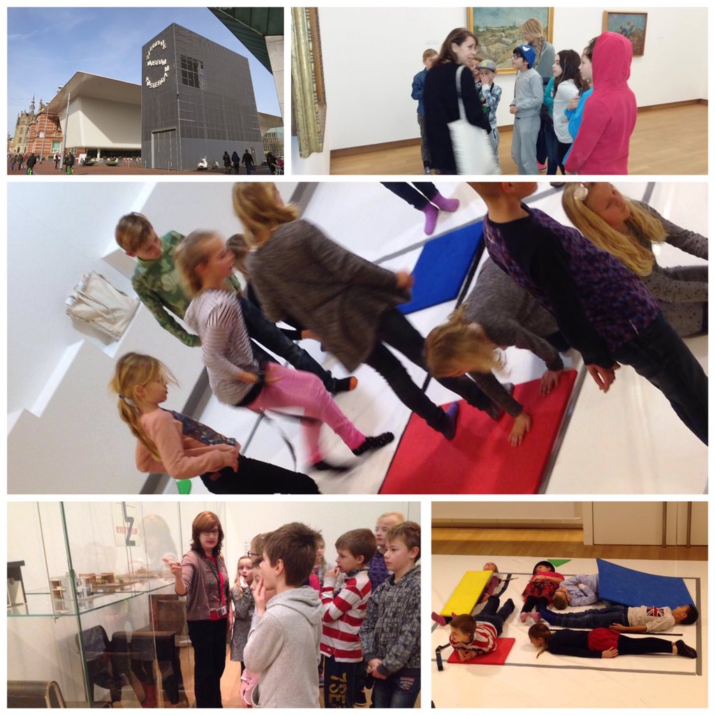 campuscolumbus's tweet image. #UnitE op #themareis naar het @Stedelijk in Amsterdam. Veel kunstzinnige ontdekkingen!