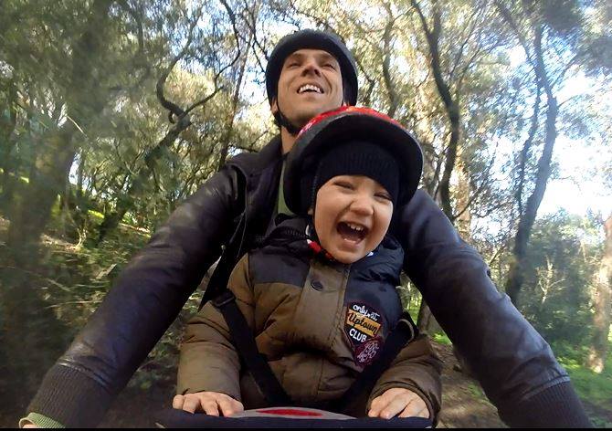 Directly from #Portugal and thanks to <a href="/GoPro/">GoPro</a> we have the coolest #WeeRide pic ever!! weeride.com