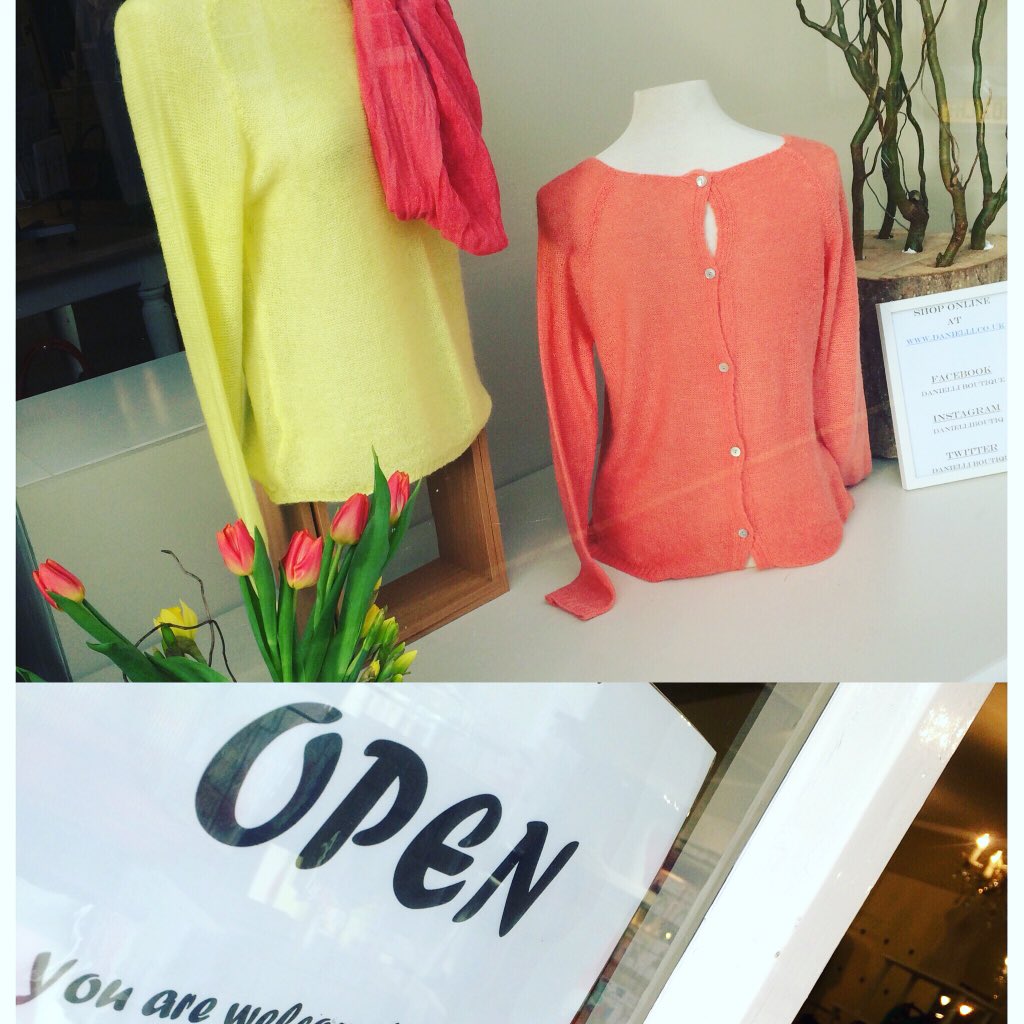 Danielliboutiq's tweet photo. We are back after our mini refurb and ready for the new #Spring #season https://t.co/yGhCpR4a74