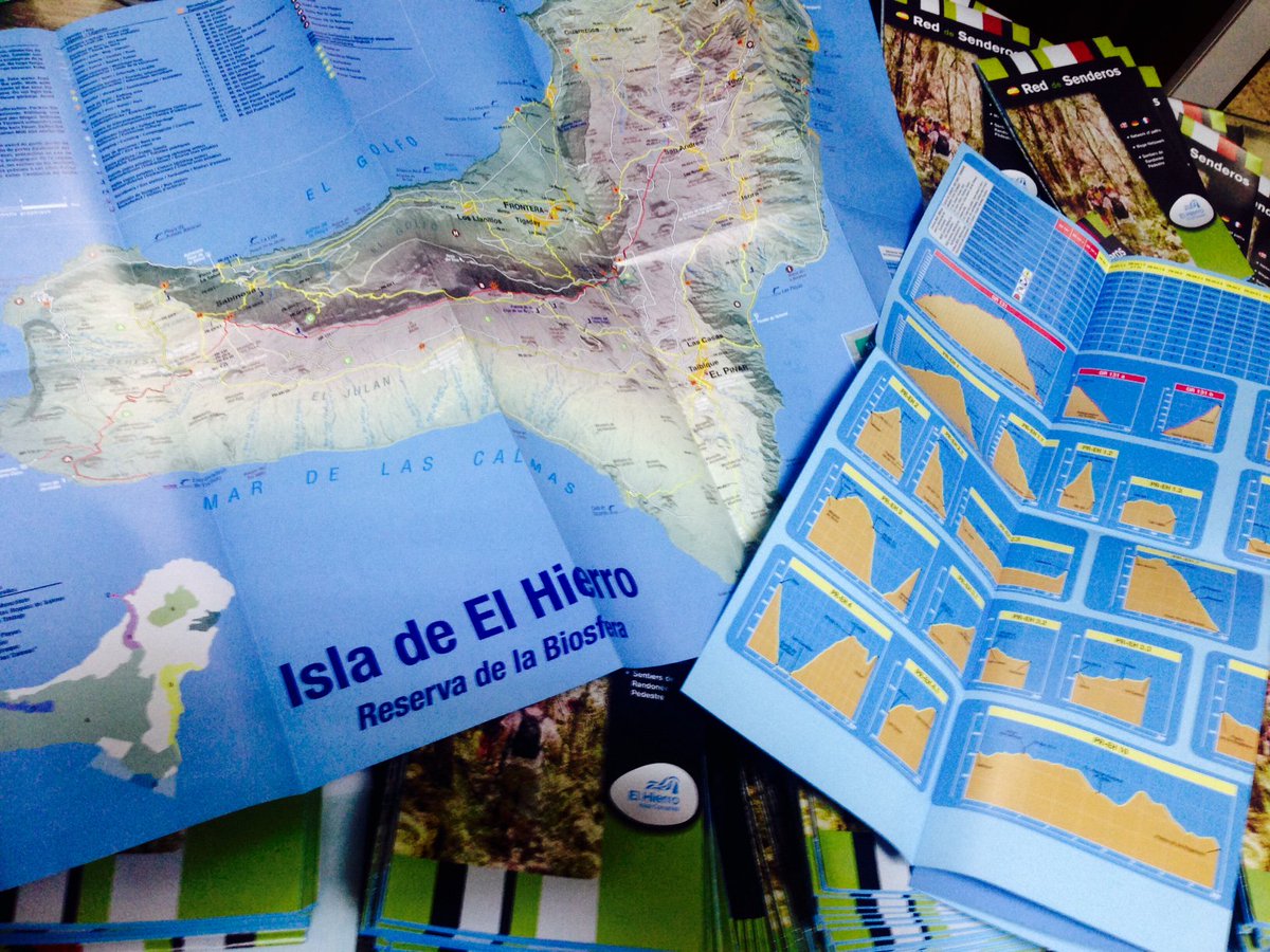 ElHierroTurismo's tweet photo. Nuevo #mapadesenderos!! ¿Vienes a por el tuyo? ;) New #hikingmap is out!! #wanderlust? Neue #wanderkarte #ElHierro https://t.co/3yGpMeVUGd