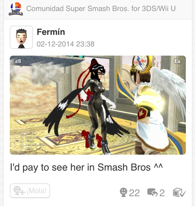 Bayonetta and Corrin Join the Fight in Super Smash Bros. for Wii U and 3DS