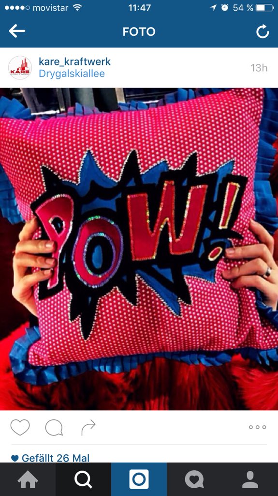 karedesign's tweet photo. POW! Our new comic pillows https://t.co/QCnSPTXqTL