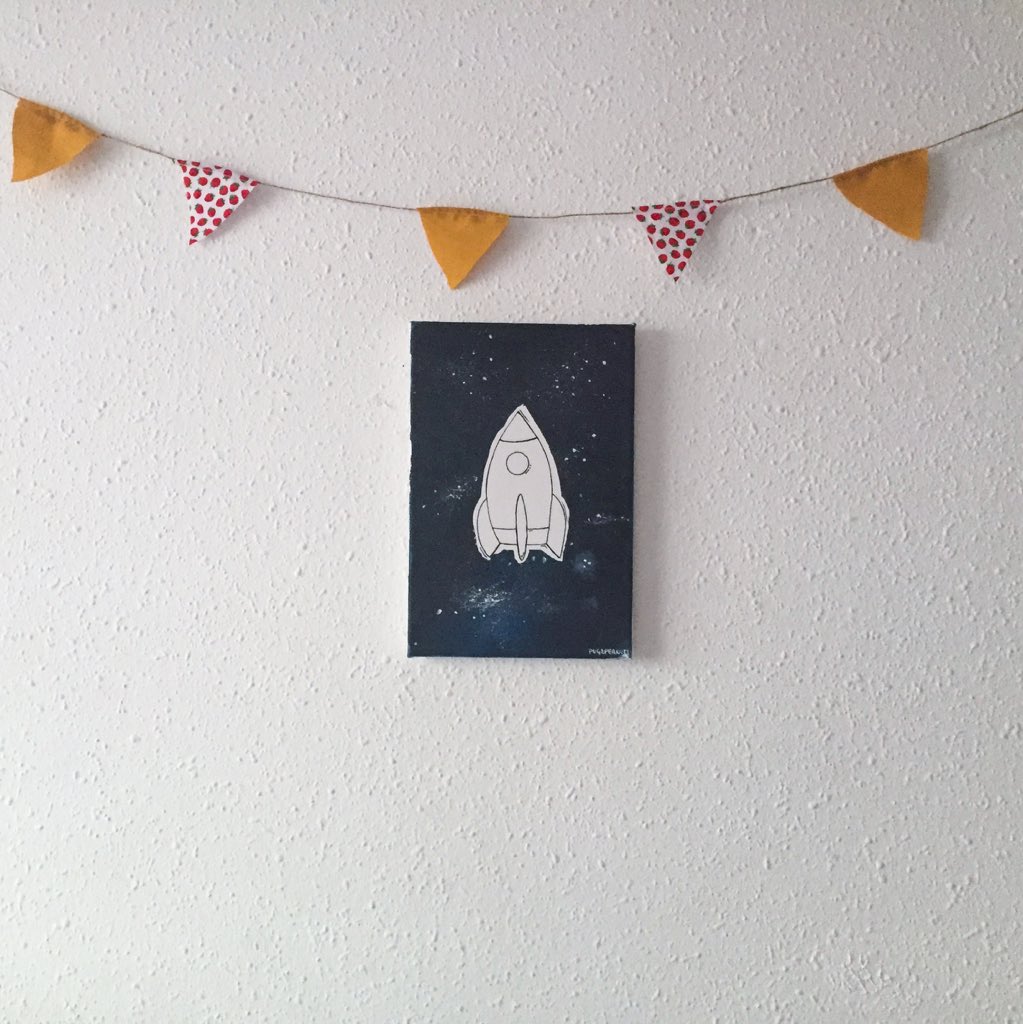 All aboard! Fly to the Moon..
para los más soñadores de la casa! 
ohmygood.net 
#kids #decobebes #