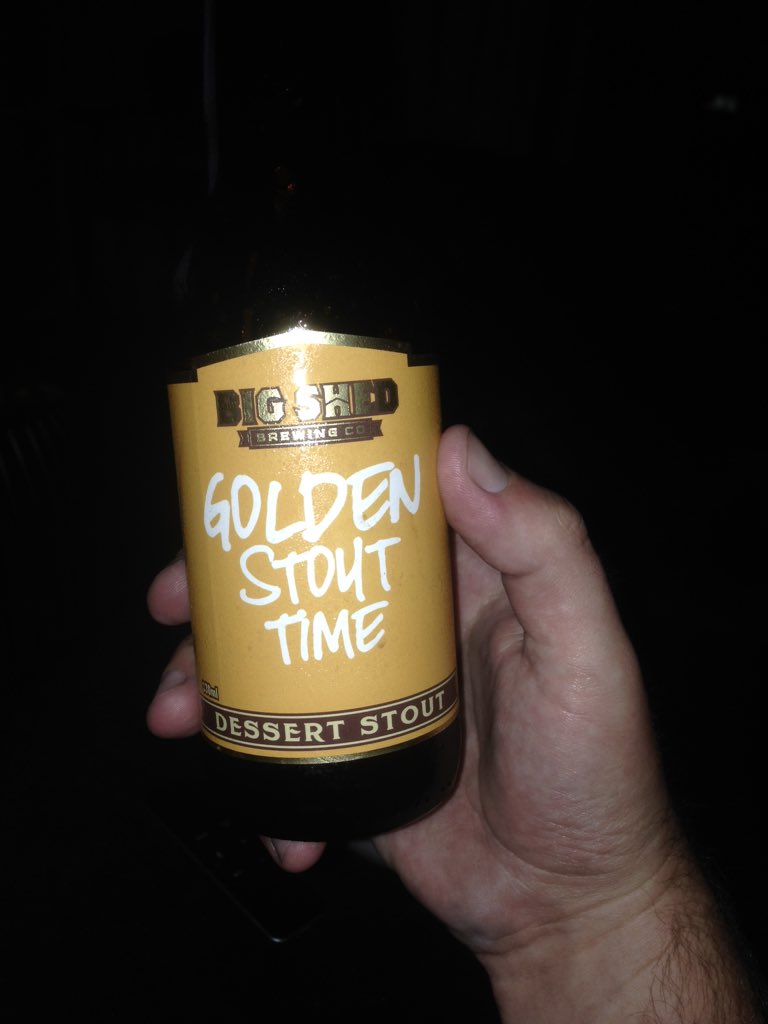 CaleOtto's tweet photo. @nic_kerber cheers for the delicious chrissy beers. Last one in hand. Bloody delish! https://t.co/JhJmZgfKWi