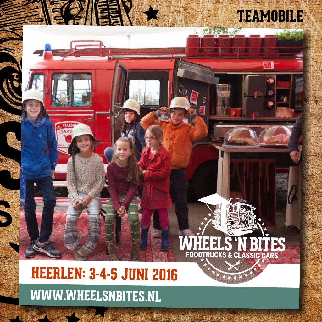 wheelsnbites's tweet photo. Ook #Teamobile; het mobiele thee idee van #Teazone komt naar het W'NB #FoodTruck Festival in #Heerlen! https://t.co/XcMyyjxRp6