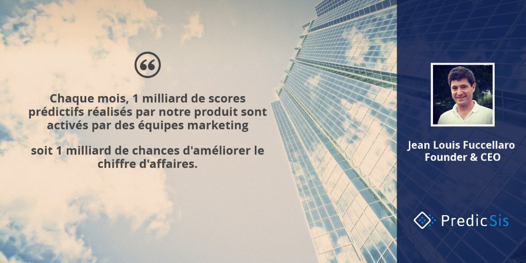 PredicSis's tweet image. L&apos;#analyseprédictive et l&apos;amélioration de vos performances #marketing avec @jlfsfa  et #PredicSis
