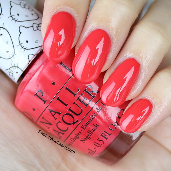SwatchAndLearn's tweet photo. Get fruity with @OPICanada #5ApplesTall! https://t.co/z8GepQGwNy #notd #hellokittybyopi #opiobsessed @OPI_PRODUCTS https://t.co/vR7IVopg2o