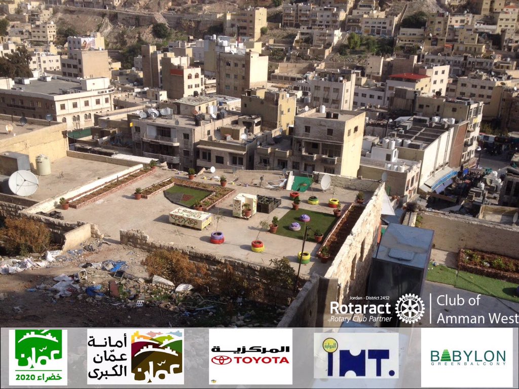 RACAmmanWest's tweet photo. Green Rooftops project in #Amman 
https://t.co/GpTjpGqIA4
#RotaractPride #OutstandingProject #CommunityService #JO https://t.co/4NXtqVYqge