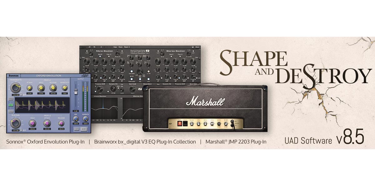 sonnoxplugins's tweet image. Envolution now available for UAD-2 in the brand new UAD 8.5 release! bit.ly/1o96Xzd @UAudio #envolution