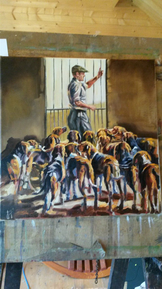 Debbie Harris (@debhoundsart) on Twitter photo 