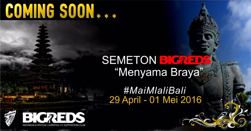 Cek Kalender - Ajuin Cuti dan ayo ketemu sesama saudara BIGREDS Se-Nusantara #MaiMlaliBali #Gathernas2016
