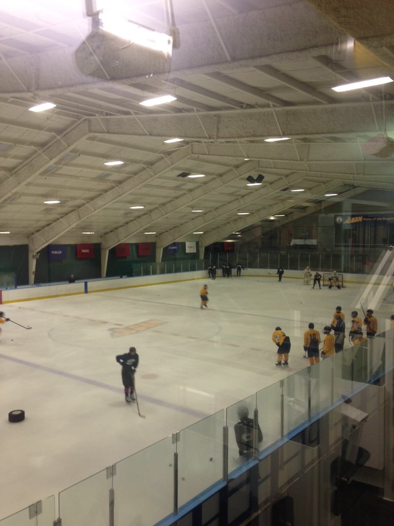 Knights with a 6:30 am practice. The grind is real #RollKnights