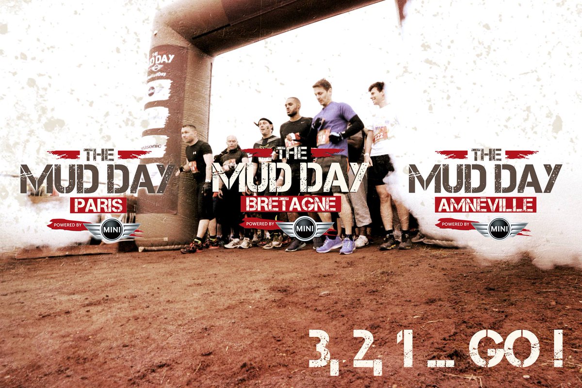 TheMudDay's tweet photo. LET'S MUD !
Les inscriptions pour #TheMudDay Paris, Bretagne et Amnéville sont ouvertes > https://t.co/Vd9oLRCXmn https://t.co/kwllWm6iSA