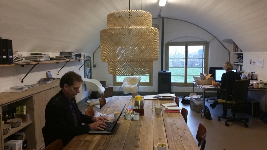 Even flexwerken bij de SLO op Fort Nieuwersluis na een goed overleg