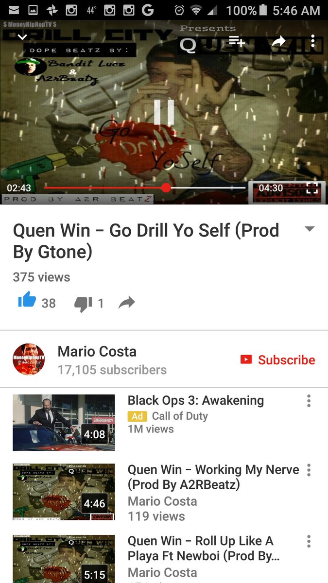 MckinleySabrina's tweet photo. @iamquenwin great music ! and if you all didn't listened to it go #godrillyoself #quenwin https://t.co/x4o0fmKIpi