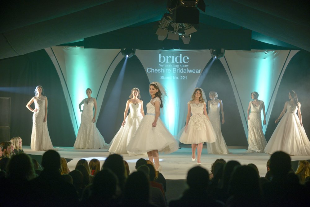 BrideMag's tweet image. The spectacular line-up for the catwalk show at #tattonwedshow this weekend is announced! bit.ly/1PPiLwA