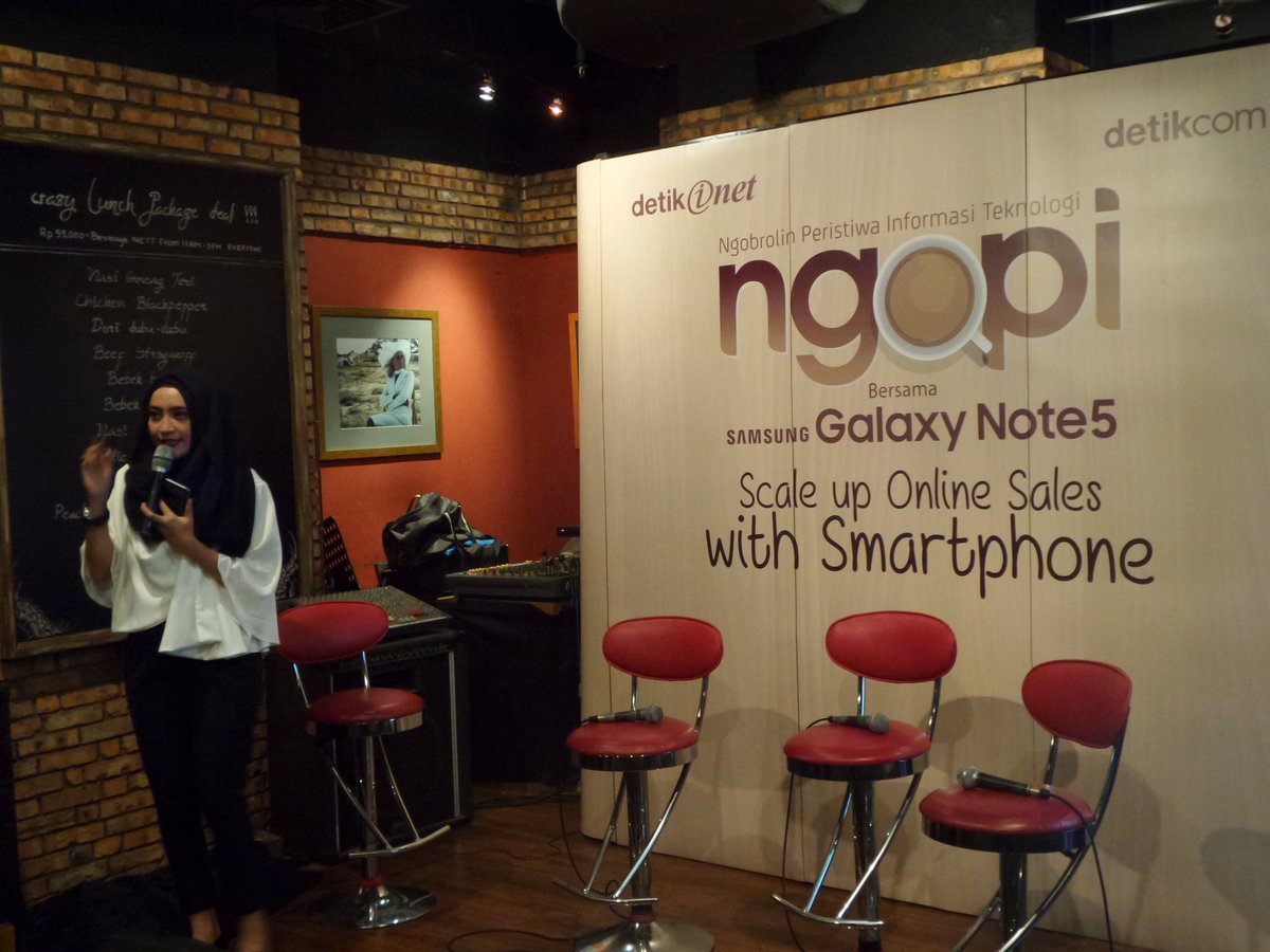 detikinet's tweet photo. #NGOPInet #StartWithANote siap dimulai, guys! Merapat yuuuk! https://t.co/XNsawcNJzb