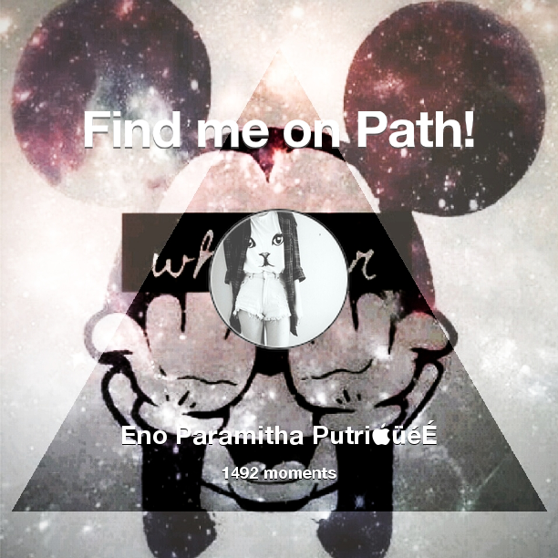enoparamitha's tweet photo. I've shared 1,492 memories with my friends on #Path - see them now at https://t.co/ZBZ8inT6uo! #thepersonalnetwork https://t.co/HmqxfZjgE9