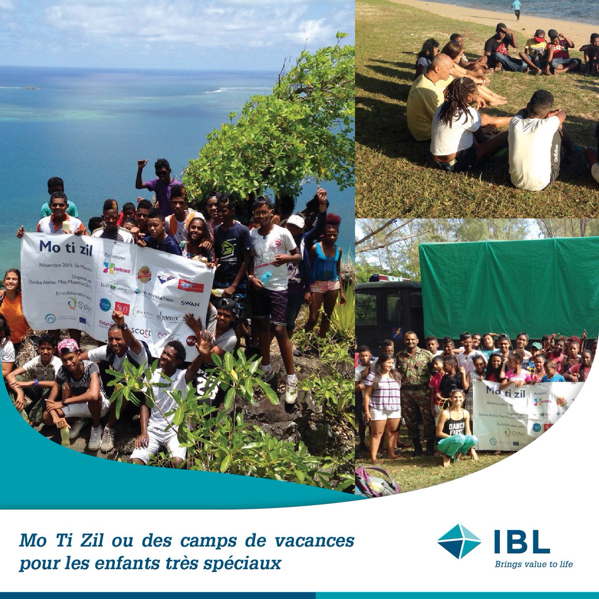 IBL_Together's tweet photo. #IBLFoundation a voulu apporter son soutien au projet social de notre Miss Mauritius 2015, "Mo Ti Zil". https://t.co/EQSPQxQqcw