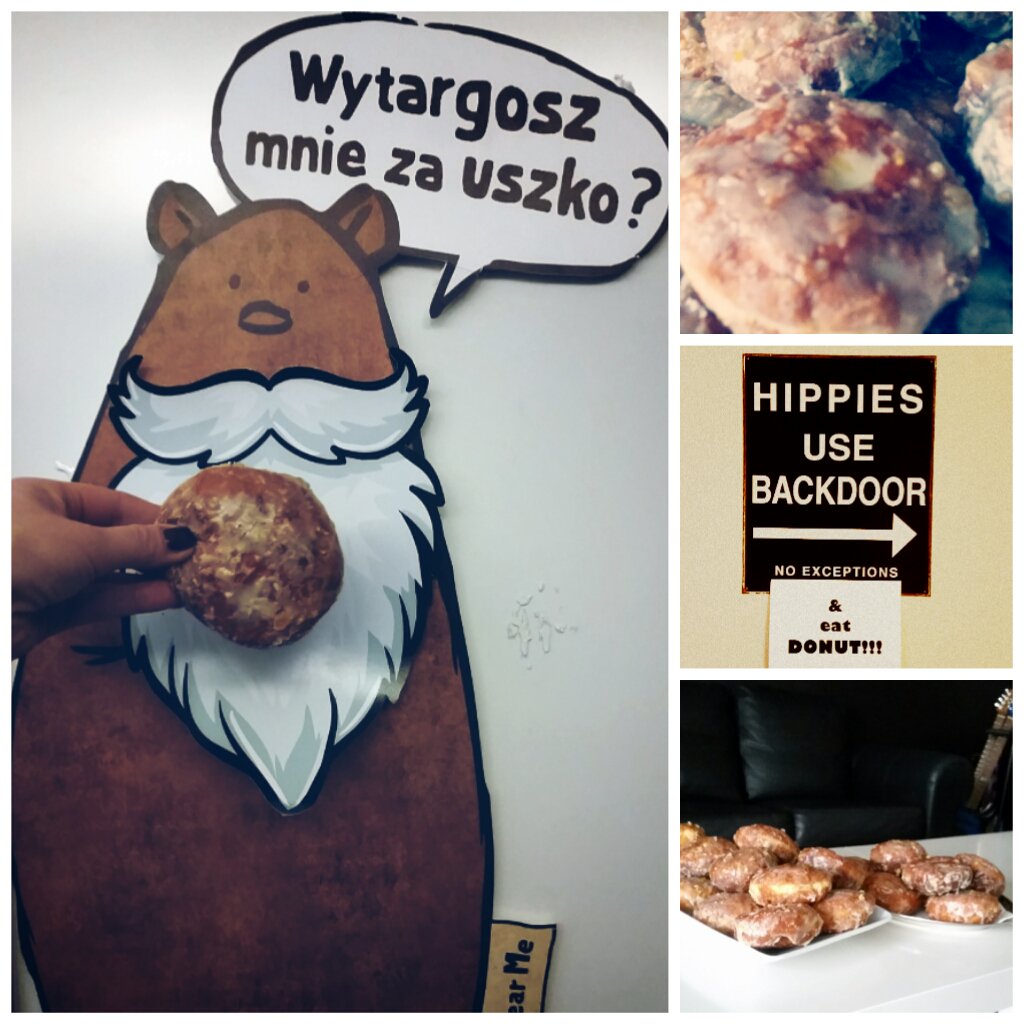 StudioSpot's tweet photo. Don't be afraid of #FatThursday! Even #Bears eat #donuts :) https://t.co/SSRSyGr1FK